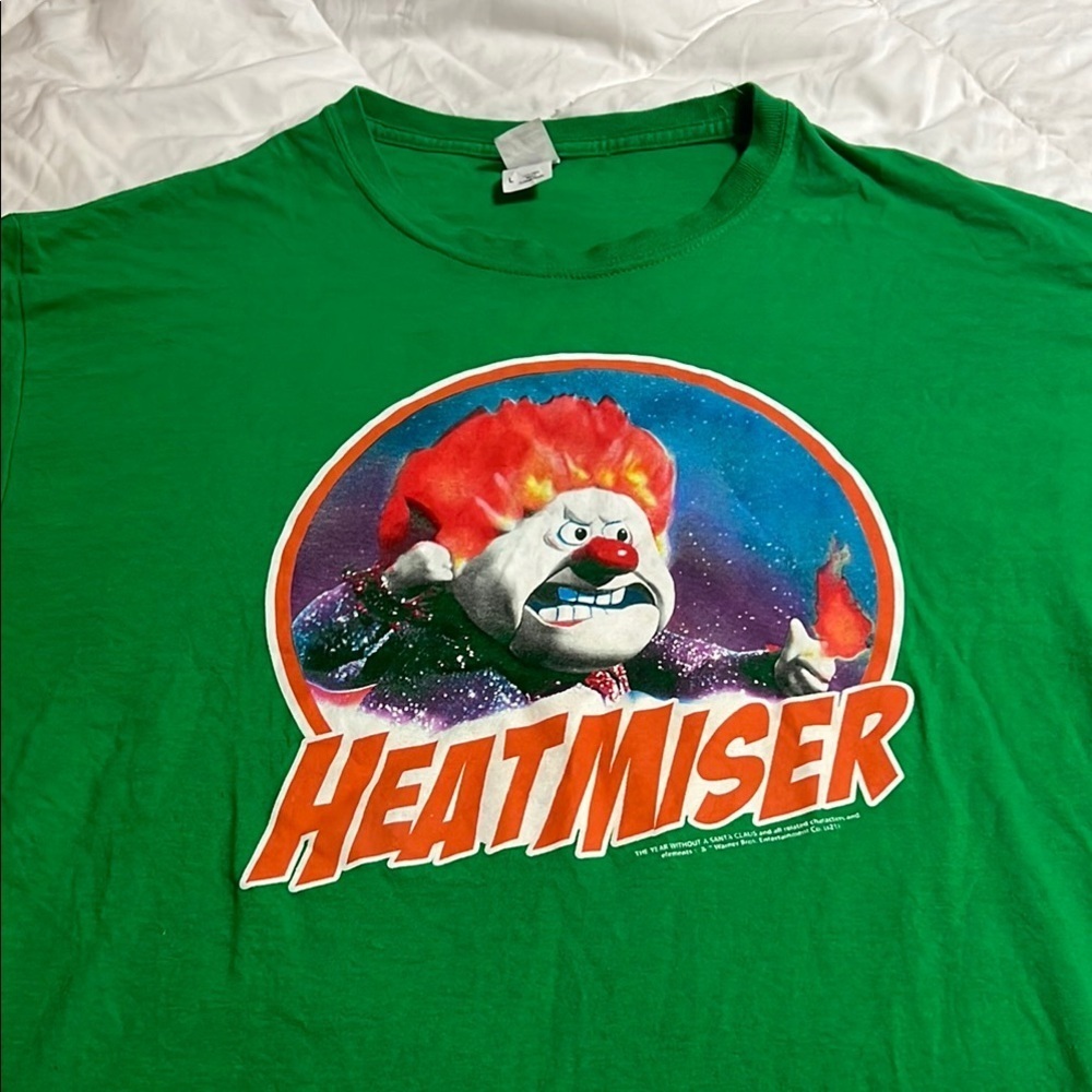 Fruit of the Loom Green Cotton T-Shirt